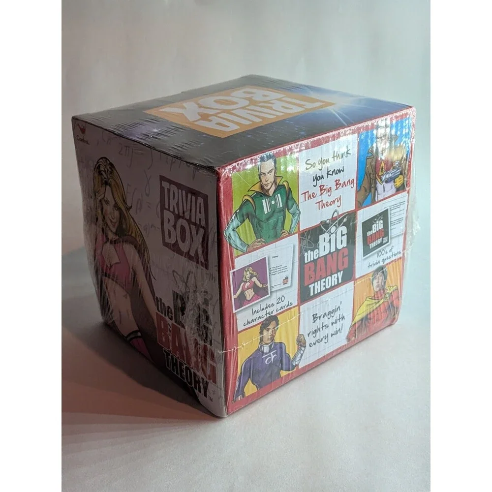The Big Bang Theory Trivia Box By Cardinal NEW SEALED